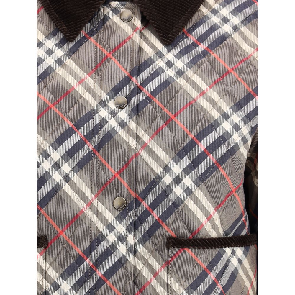 Veste matelassée à carreaux