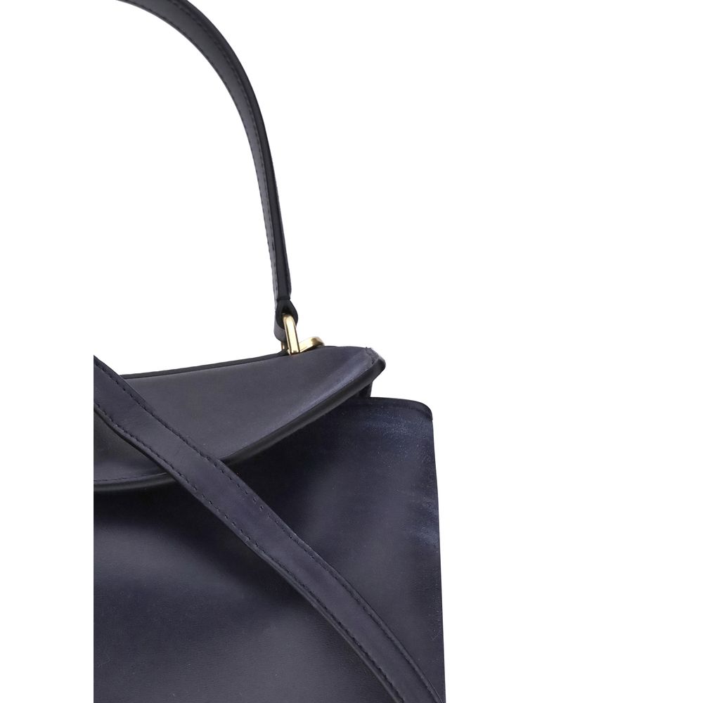 Balenciaga Rodeo Kleine Umhängetasche aus Leder mit Used-Effekt