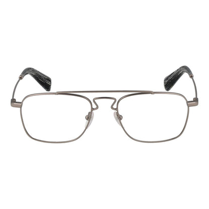 Yohji Yamamoto Silberne optische Unisex-Brillen