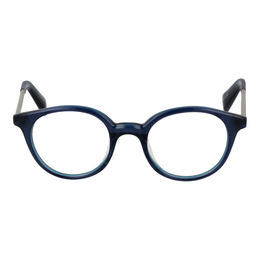 Blaue optische Unisex-Rahmen von Yohji Yamamoto