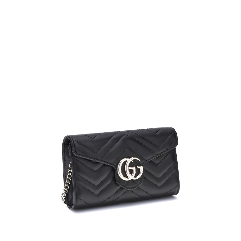 Gucci GG Marmont Geldbörse mit Kette