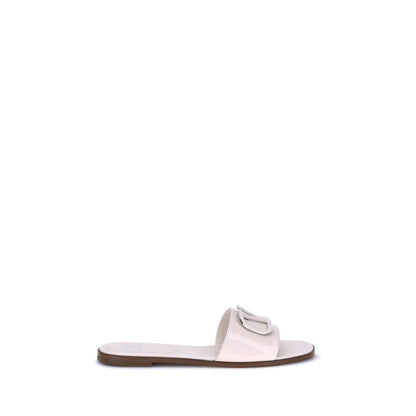 Valentino Garavani VLogo Slide-Sandalen aus Lackleder