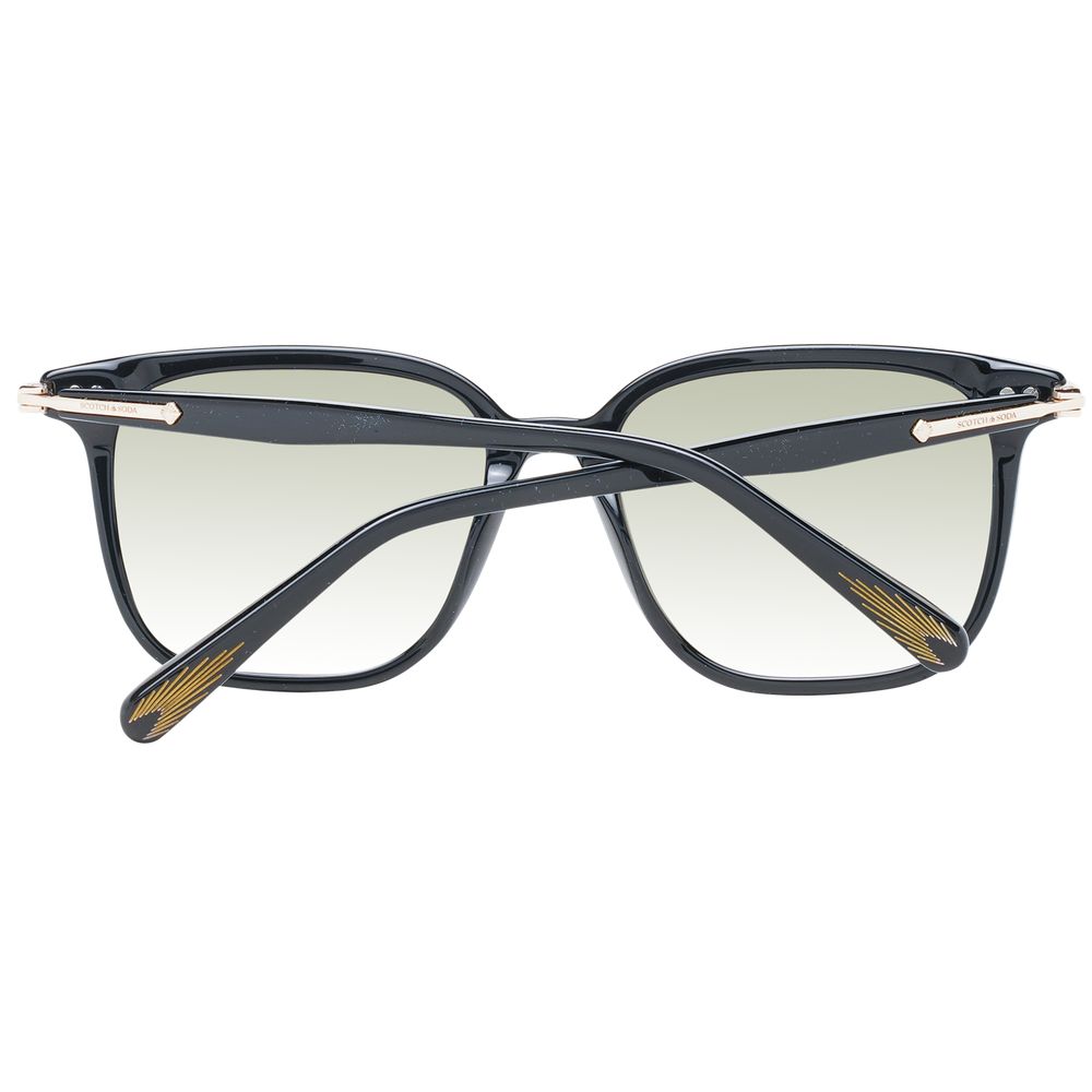 Lunettes de soleil noires pour femmes Scotch &amp; Soda