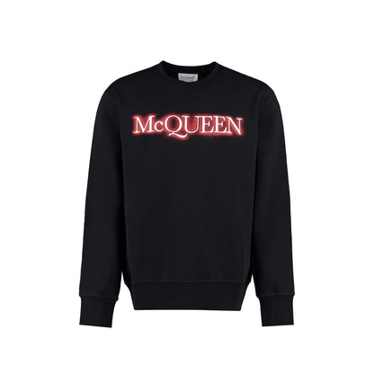 Sweat-shirt à logo Alexander McQueen