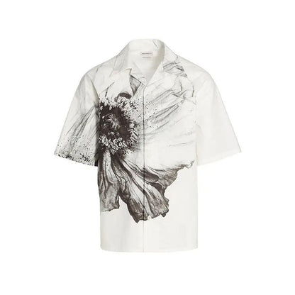 Chemise à manches courtes Alexander McQueen