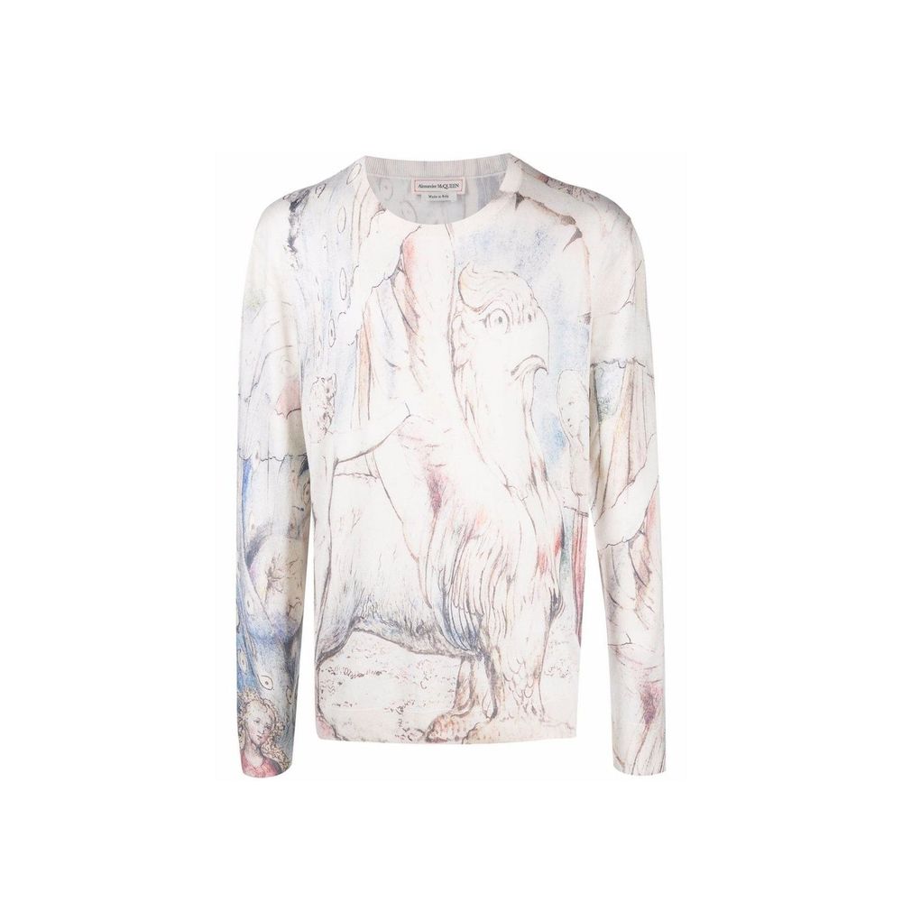 Pull imprimé Dante de William Blake par Alexander McQueen