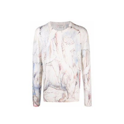 Pull imprimé Dante de William Blake par Alexander McQueen