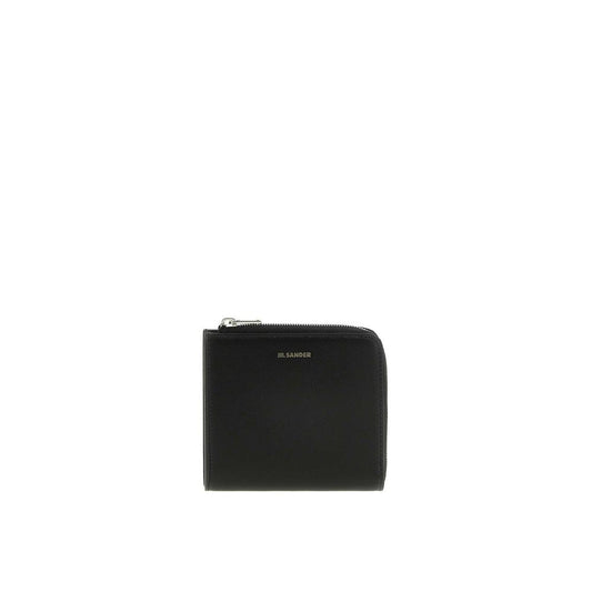 Jil Sander Logo Nappa Geldbörse