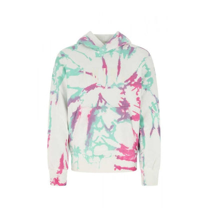 Sweat à capuche tie-dye avec logo Amiri
