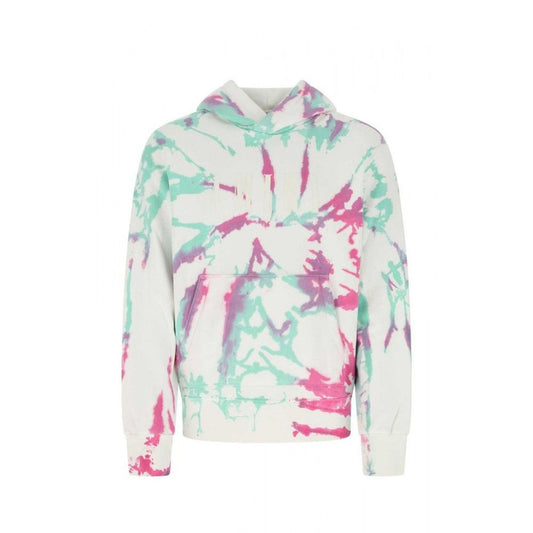 Sweat à capuche tie-dye avec logo Amiri