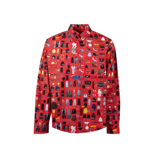 Bedrucktes Hemd von Balenciaga