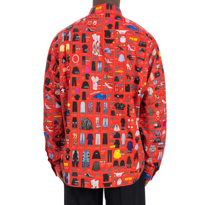 Chemise imprimée Balenciaga