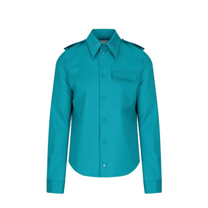 Bottega Veneta Grain De Poudre Wollhemd