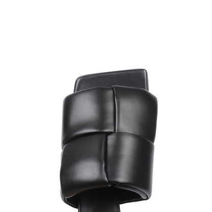 Bottega Veneta Pantoletten mit Patch