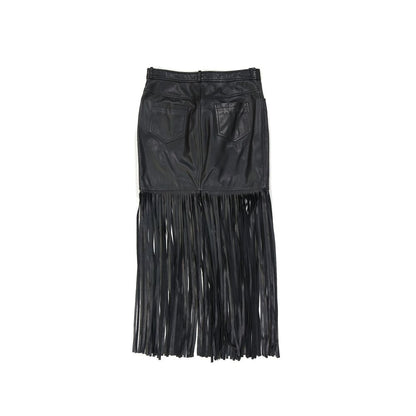 Boutique Moschino Leather Skirt