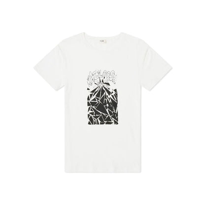 Bedrucktes Baumwoll-T-Shirt von Celine