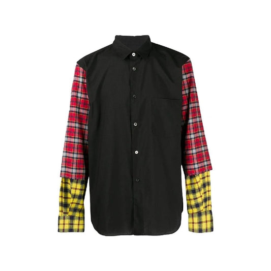 Comme Des Garçons Chemise à manches à carreaux