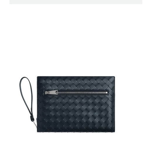Kleine Intrecciato-Dokumententasche von Bottega Veneta