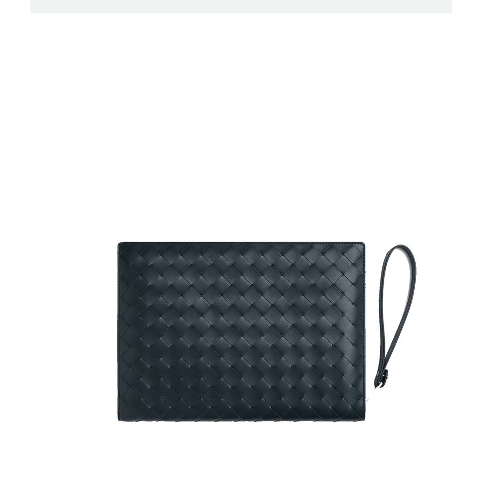 Kleine Intrecciato-Dokumententasche von Bottega Veneta
