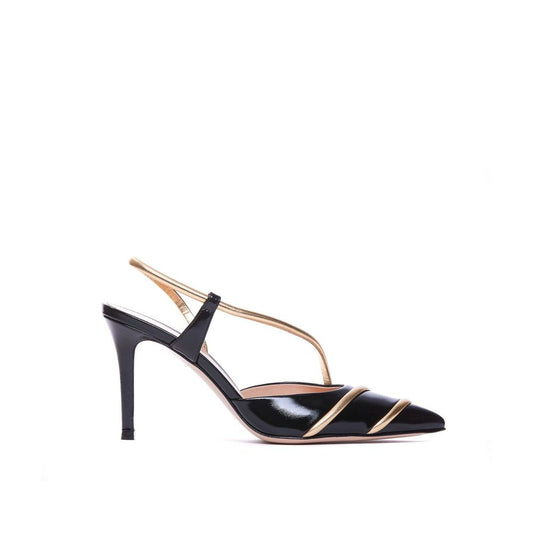 Escarpins à bride arrière en cuir Gianvito Rossi