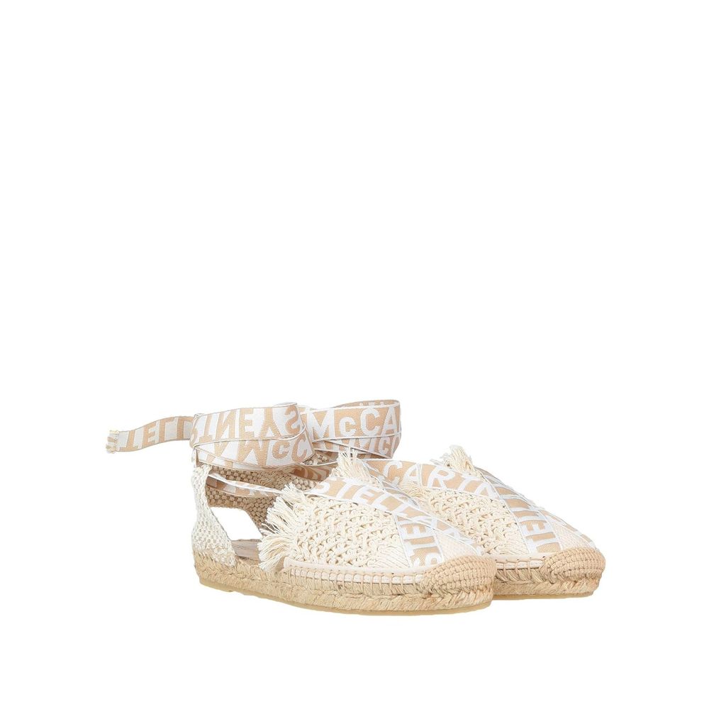 Espadrilles en toile à logo Stella McCartney
