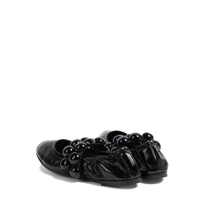 Ballerines Mary Jane en cuir Alaïa Sphere