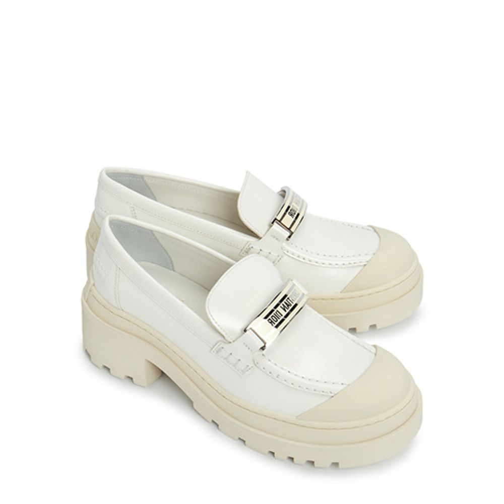 Mocassins en cuir