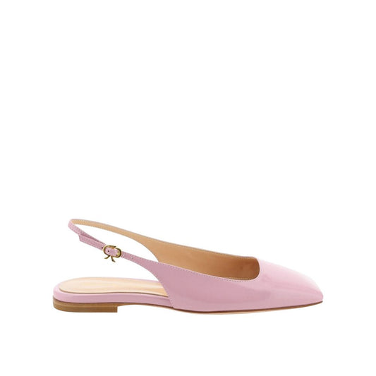 Flache Ledersandalen von Gianvito Rossi