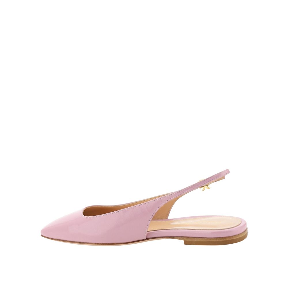 Flache Ledersandalen von Gianvito Rossi