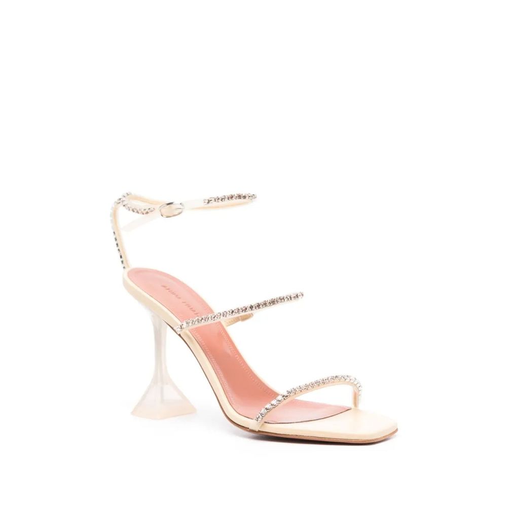 Amina Muaddi Gilda 105 mm Sandalen