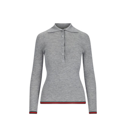 Gucci Rippstrickpullover aus Kaschmir und Seide