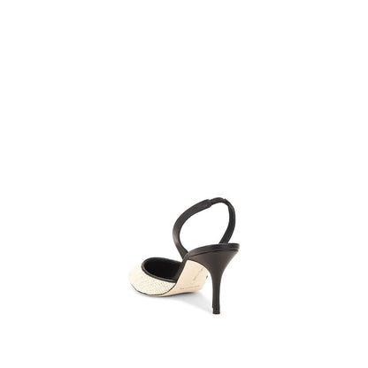 Manolo Blahnik Casam 70 Raffia-Pumps