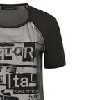 Mini-robe en soie imprimée Dsquared²