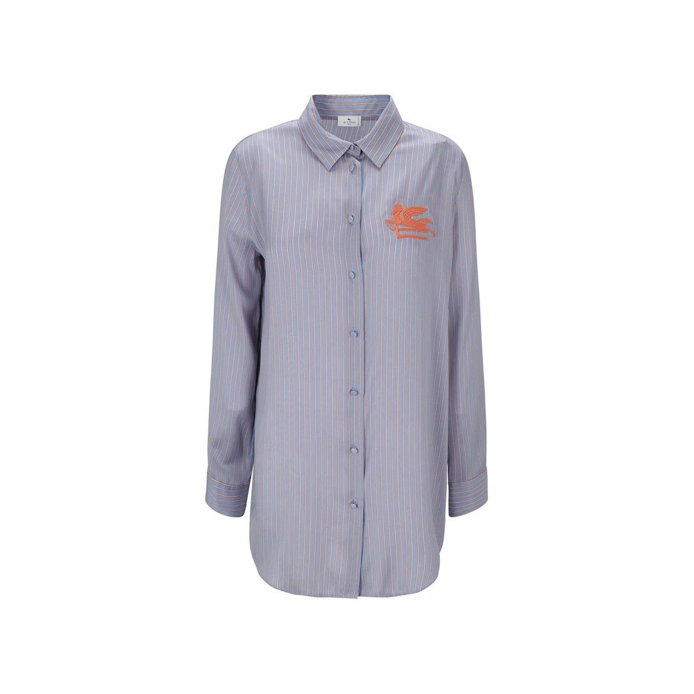 Chemise en soie rayée Etro