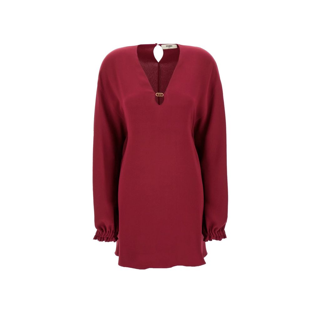 Fendi Cady Seidenkleid