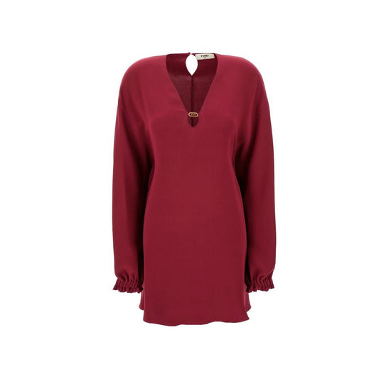 Fendi Cady Seidenkleid