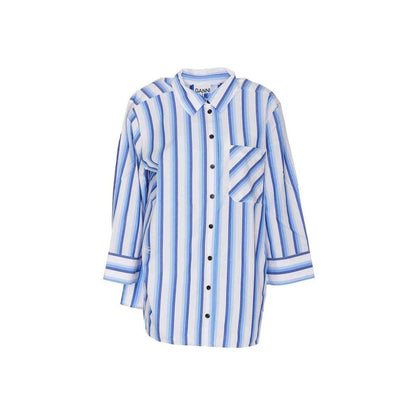 Chemise rayée en coton Ganni