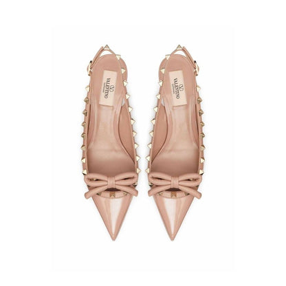 Valentino Garavani Slingback-Pumps aus Leder