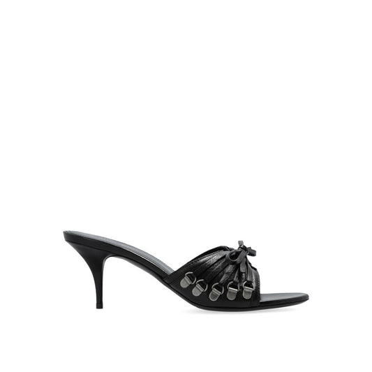 Balenciaga Cagole 70 Ledersandalen
