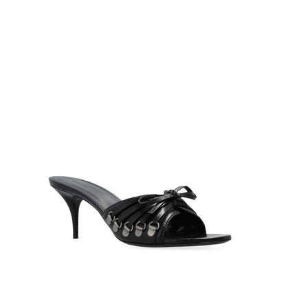 Balenciaga Cagole 70 Ledersandalen