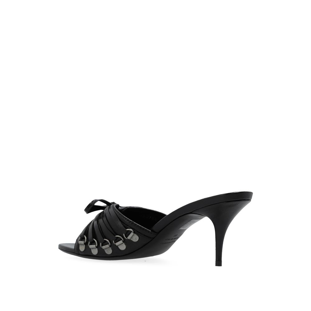 Balenciaga Cagole 70 Ledersandalen