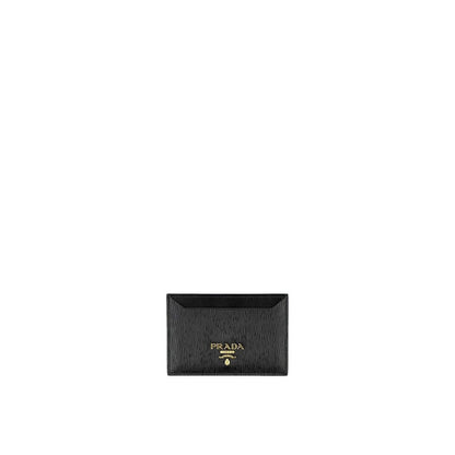 Prada Leder-Geldbörse mit Logo