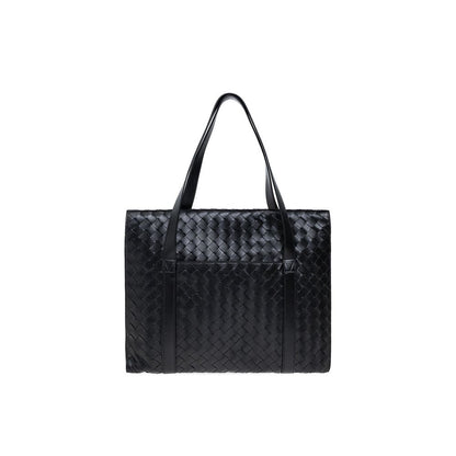 Bottega Veneta Aktentasche aus Intrecciato-Leder
