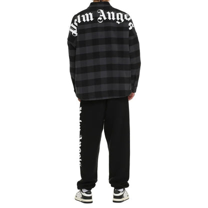 Surchemise en coton avec logo Palm Angels