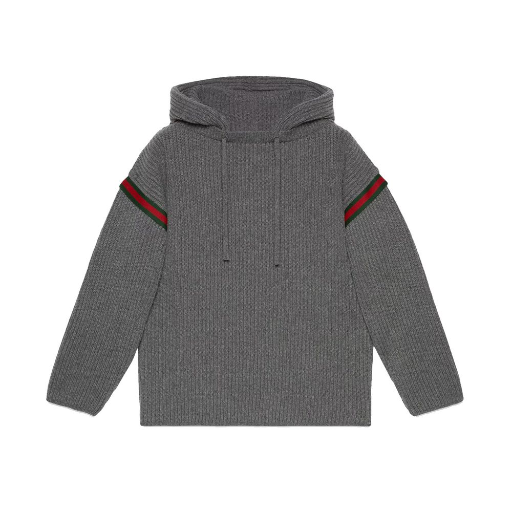 Gucci Woll-Sweatshirt mit Reißverschluss