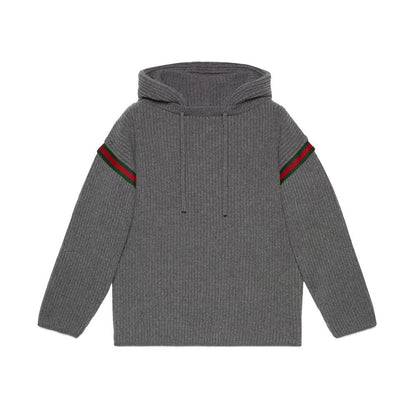 Gucci Woll-Sweatshirt mit Reißverschluss