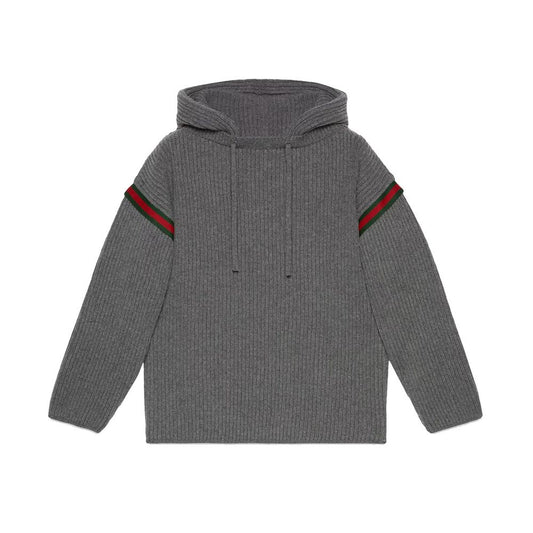 Gucci Woll-Sweatshirt mit Reißverschluss