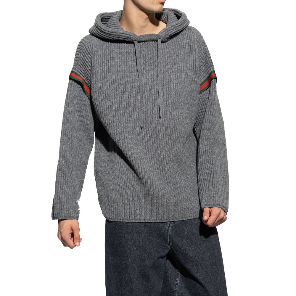 Gucci Woll-Sweatshirt mit Reißverschluss