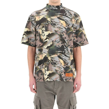 Heron Preston – T-Shirt mit Camouflage-Print