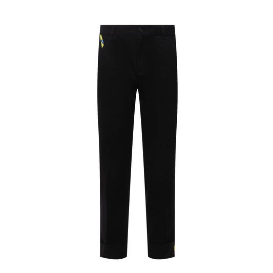 Versace-Hose aus Baumwollgabardine